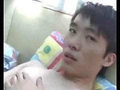 Big cock Japanese boy jerks off for your pleasure